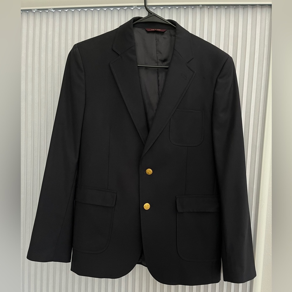 Brooks Brothers Blazer Boys Size 16 Suit Jacket Formal Sport Coat wool